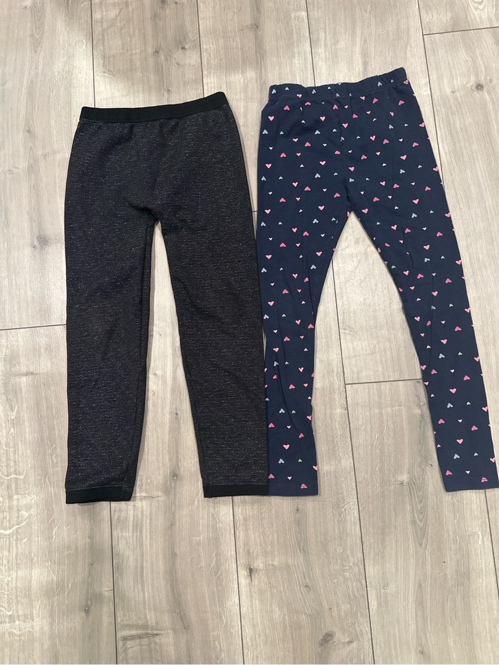 Girls Size 7/8 Leggings Bundle – 2 Pairs